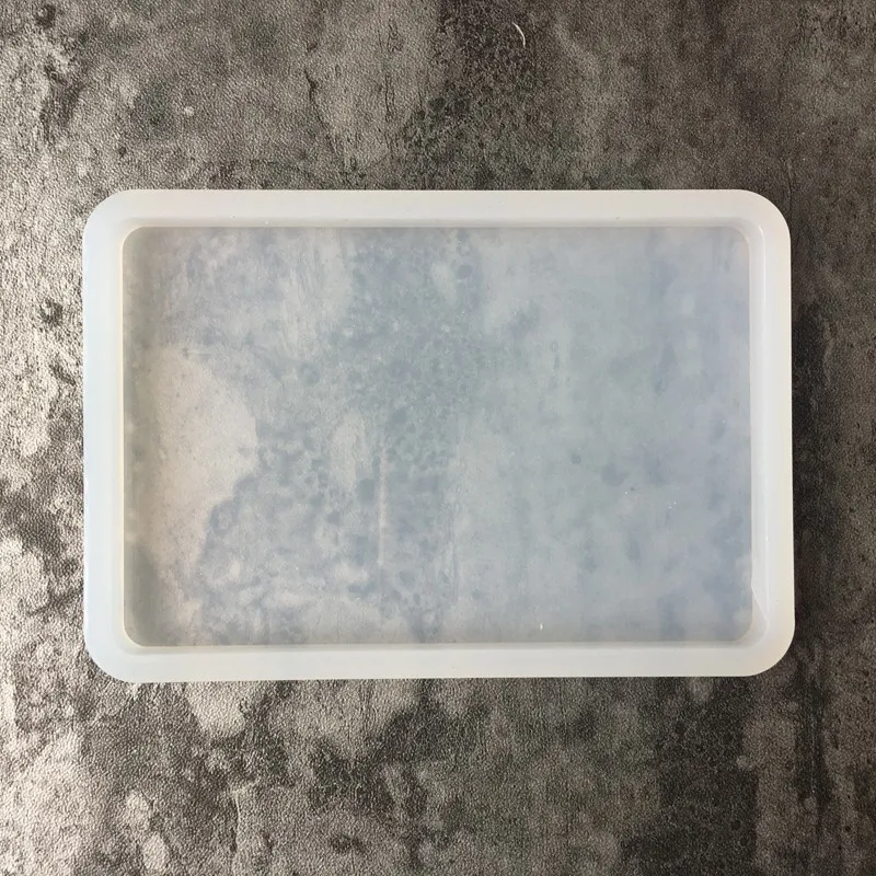Siliconen Geometrische Schaaltje Display Resin Mold Maken Sieraden Houder Mould Tool Diy Hand Craft