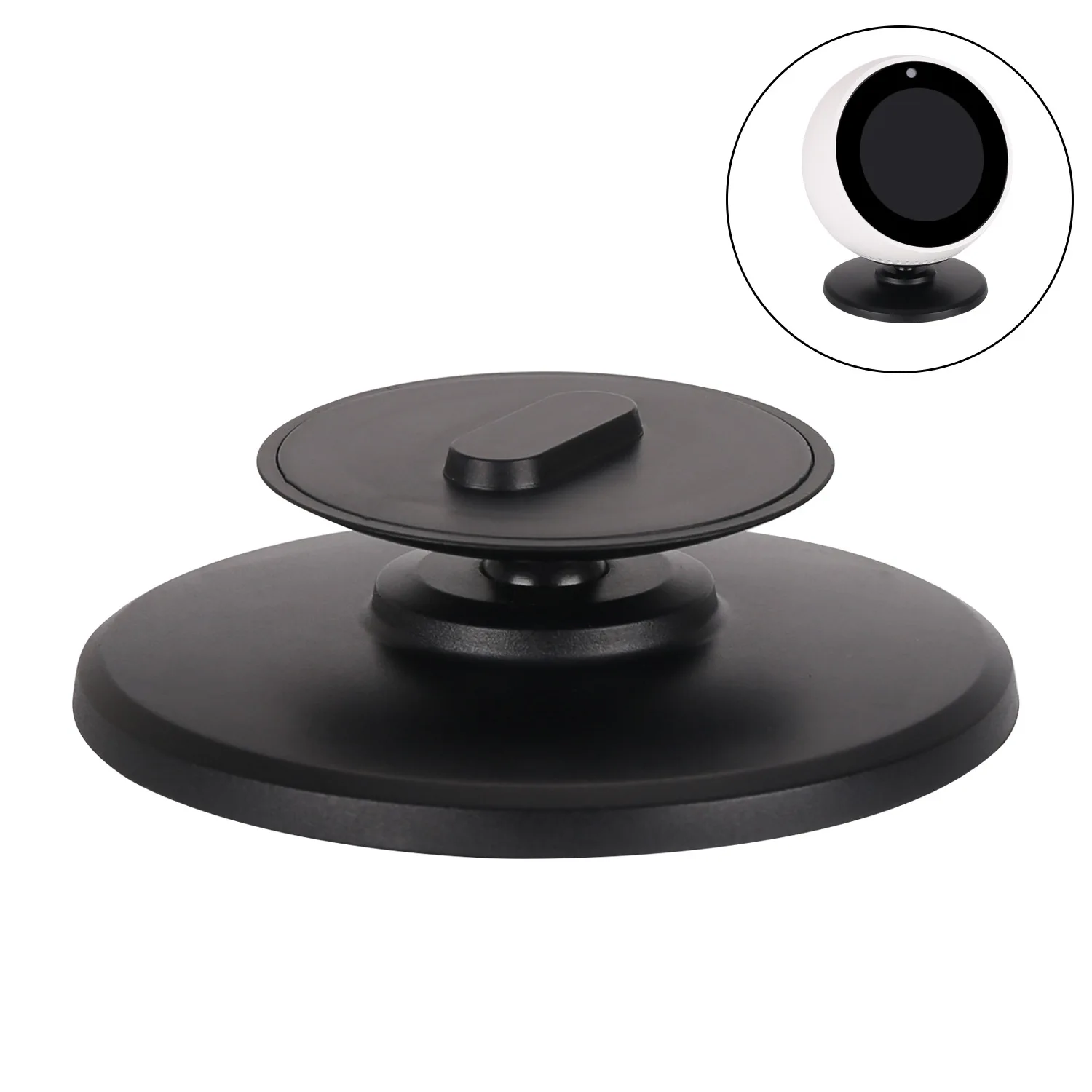Adjustable 360 Rotation Magnetic Bracket Base Stand for Echo Spot Smart Speaker Accessories