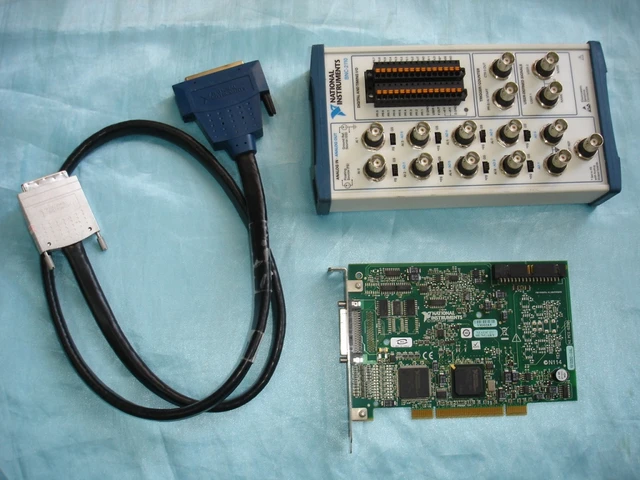 PCI-6220 + BNC-2110 + SHC68-68-EPM us niデータ取得daqカード用