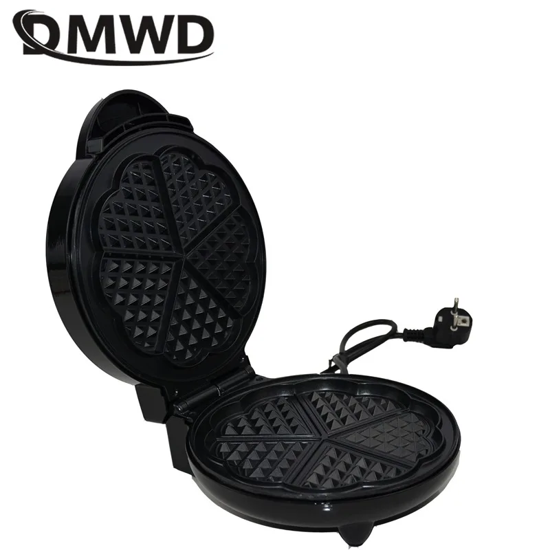 DMWD Electric Waffle machine non-stick muffin pancake baking pan Hotcakes eggette crepe Pannenkoeken maker for breakfast EU US