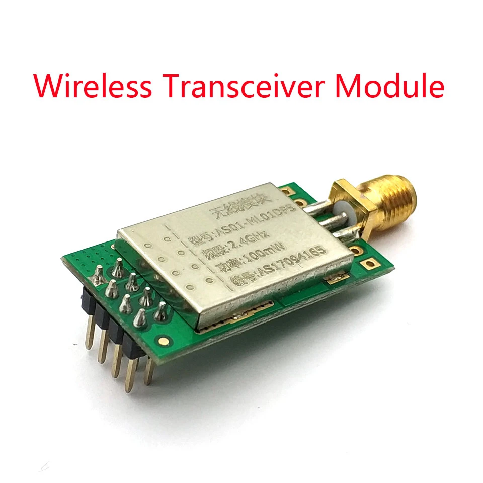 100mW 2.4G Wireless Transceiver Module Long-distance Transmission Radio Frequency Communication Module NRF24L01P+PA