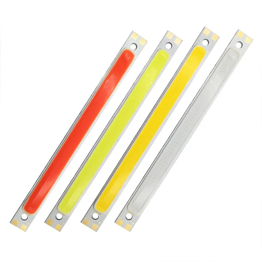 Sumbulbs 120x10MM 10W COB Light LED Strip Lamp 1000LM for Work Table Lights DIY Blue Red Warm Cold White 12CM LED Bar Bulb