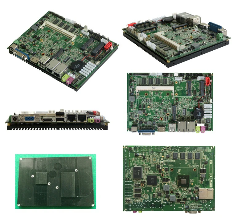 fanless motherboard rs485 12v dc motherboard support LVDS/COM/LPT top motherboard