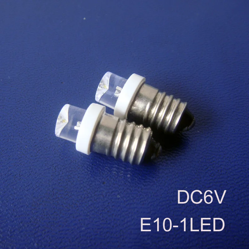 

High quality DC6.3V E10,E10 Led Light,E10 Led,E10 Bulb 6V,E10 LED Lamp,E10 Light 6.3V,E10 Indicator Lamp,free shipping 100pc/lot