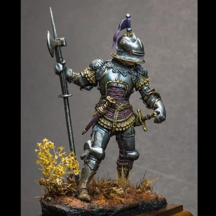 1/24, Heroic Armour of the 15th-Century Resin kit Figure GK Historical war theme Uncoated No colour