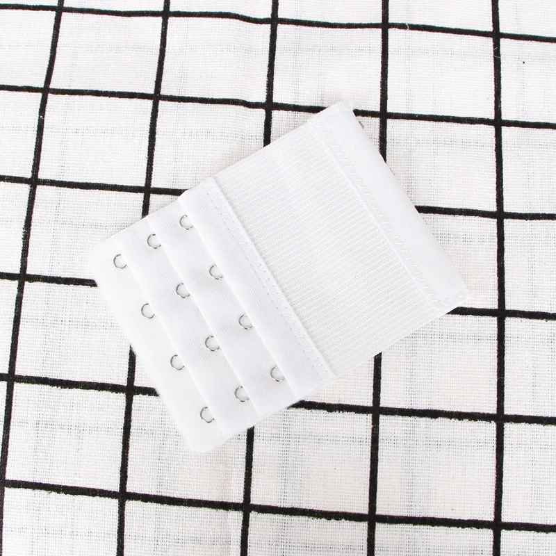 1PC Bra Extenders Strap Buckle Extension 3 Rows 4 Hooks Clasp Straps Bra Strap Extender Sewing Tool Intimates Accessories