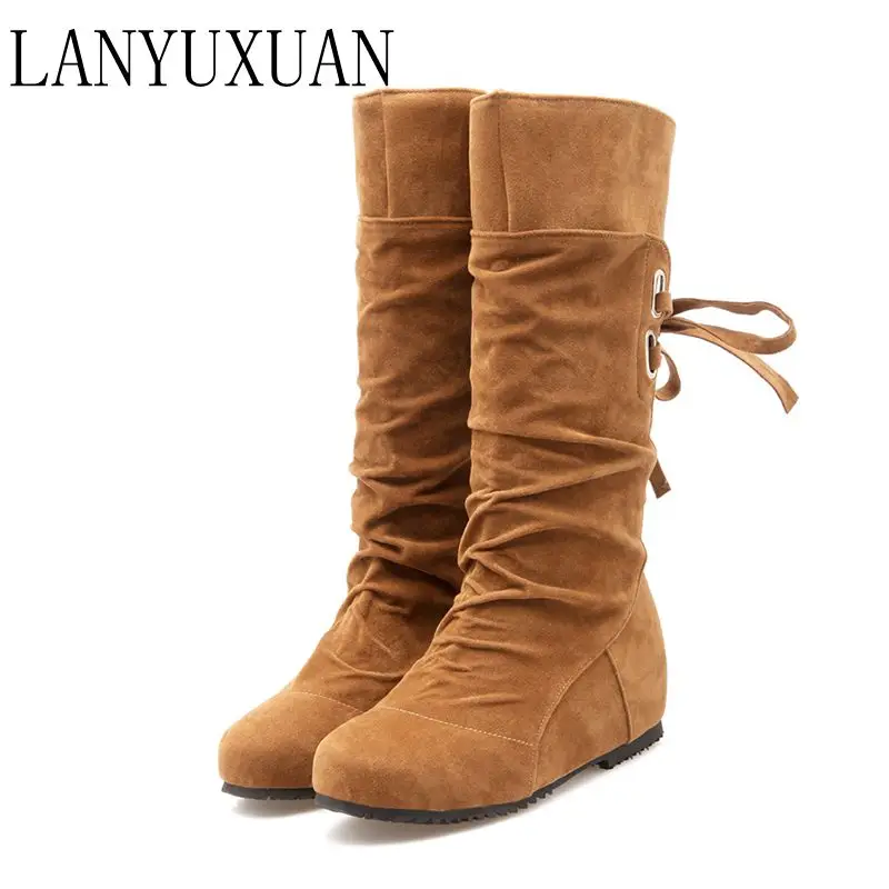 Big size 34-52 style thigh high women woman femininas knee-high boots botas masculina zapatos mujer chaussure femme shoes 506