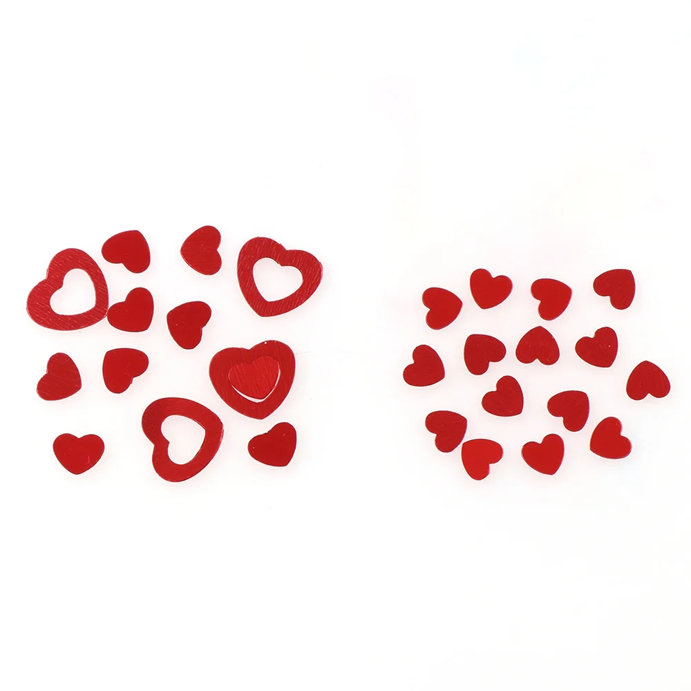 15g Cheaper Red Heart Stars Confetti Wedding Party Scatters Table Decoration Age Birthday Party Wedding Decor Supplies