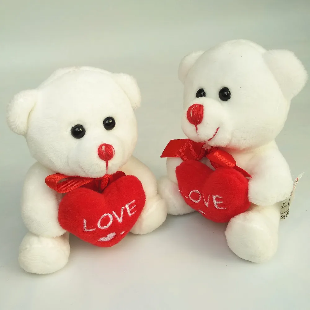 Mini Love Teddy Bear Selection of Good Quality Cotton Stuffed Plush Toys Animals Valentine's Day Gifts Boys Girls Birthday Gifts