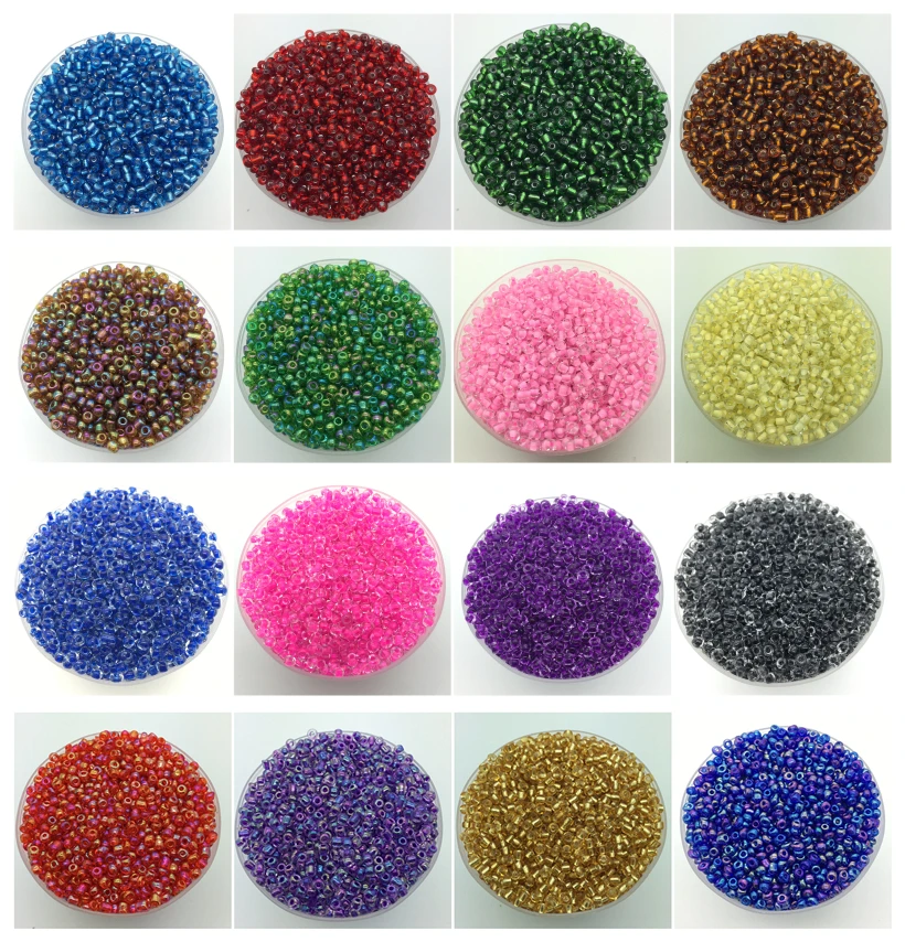 Wholesale 200pcs 3mm Transparent Charm Czech Glass Seed Beads DIY Bracelet Necklace For Jewelry Making Crafts