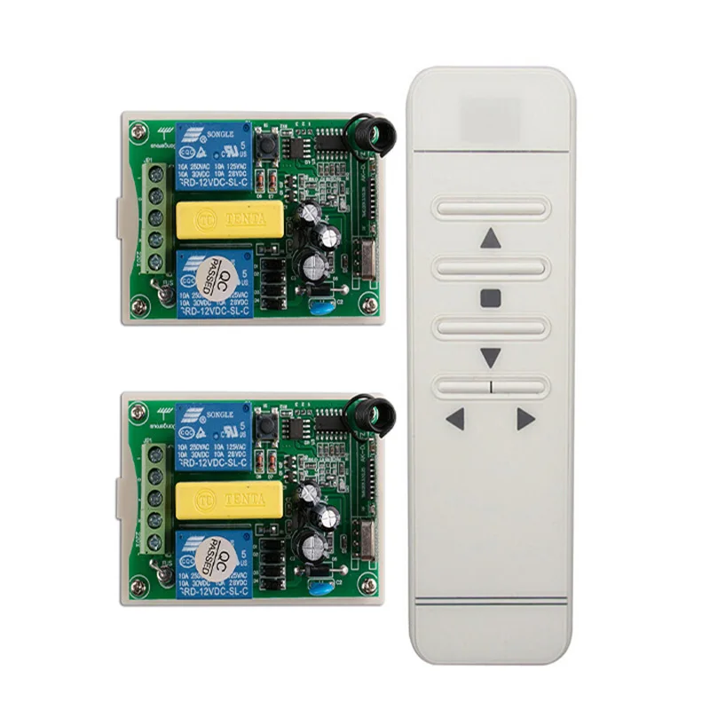 

Tubular motor garage door / projection screen / shutters AC 220 V RF Wireless Remote Control switch Digital display screen