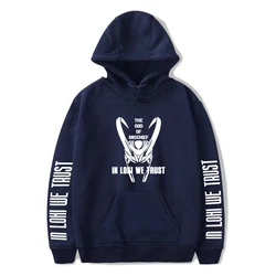 2022 Hot Sale Loki Hoodies Men/Women Autumn Winter Fashion Casual Hip Hop Hoodie Print Loki Pullover Hooded Sweatshirt