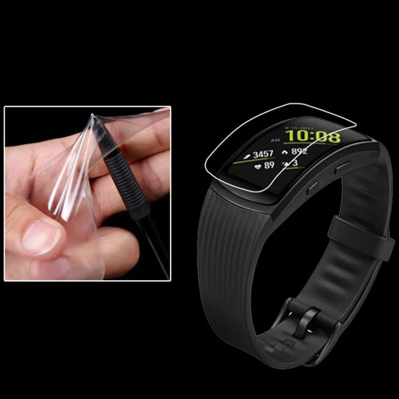5pcs Anti-scratch Soft TPU Ultra HD Clear Protective Film Guard For Samsung Gear Fit 2 Pro Fit2 Pro Full Screen Protector Cover