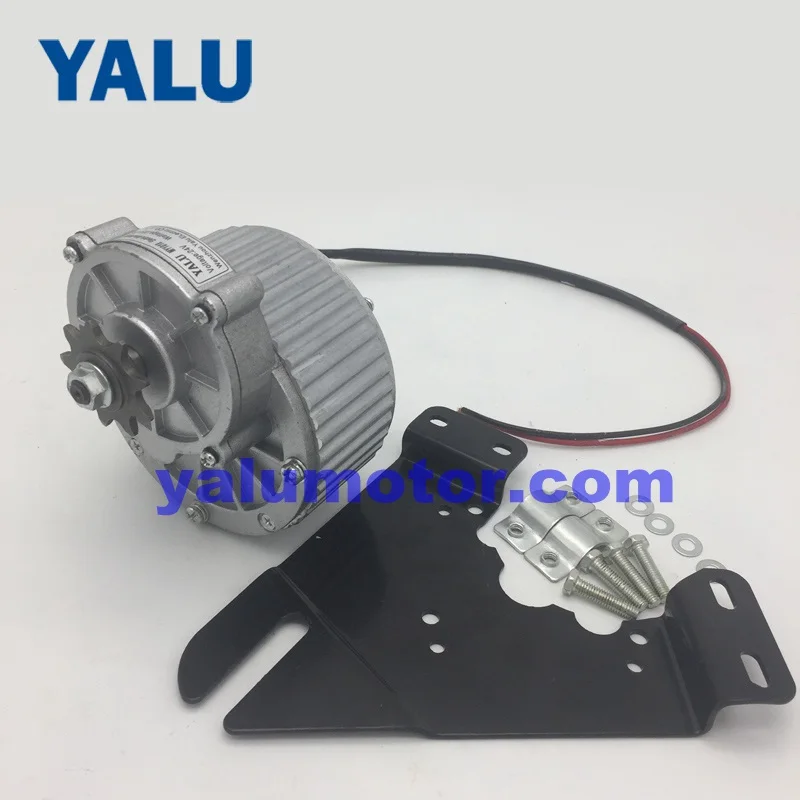 24V 36V 450W Electric Scooter Bike Motor GNGBIKE Motor Kit With MY1018 Rare Earth Motor Throttle Handle Battery Voltage Display