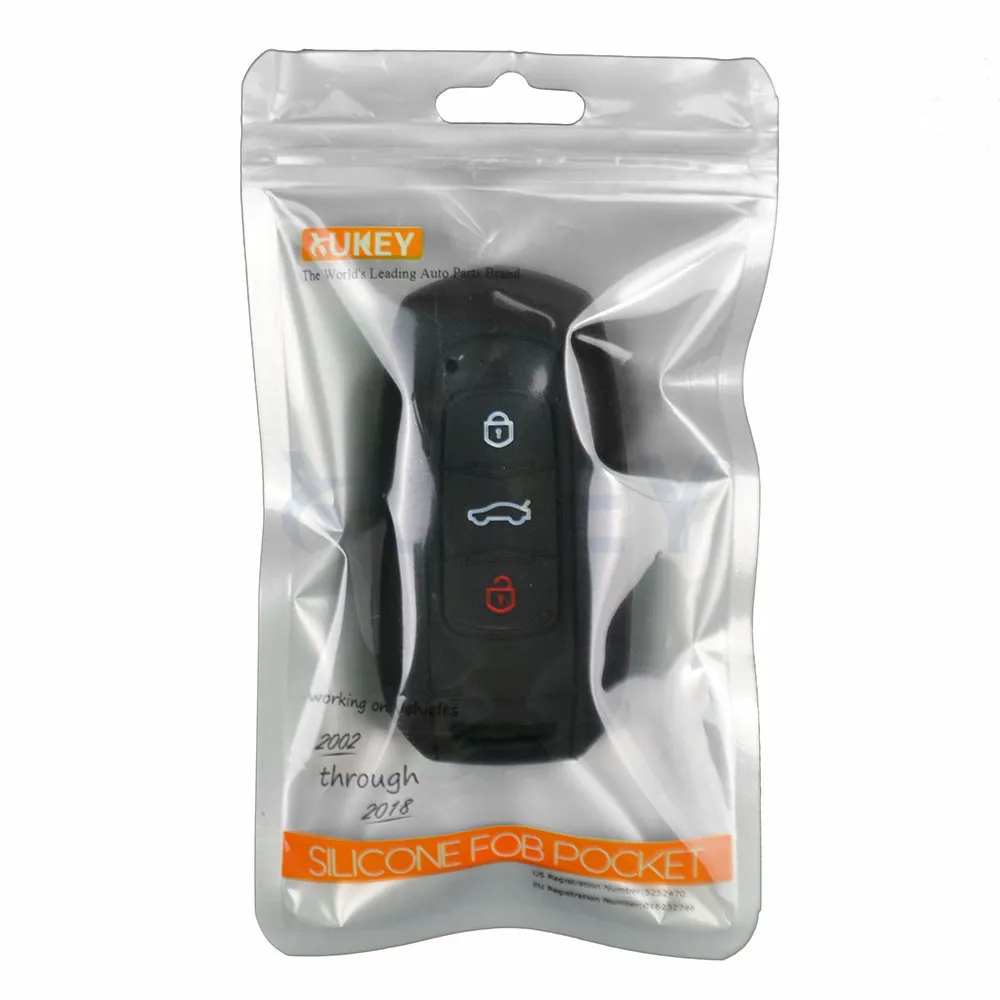 AX Silicone Car Key Cover Remote Fob Case For Geely Emgrand EC7 EC718 EC715 Global Hawk GX7 Shell Jacket Protector