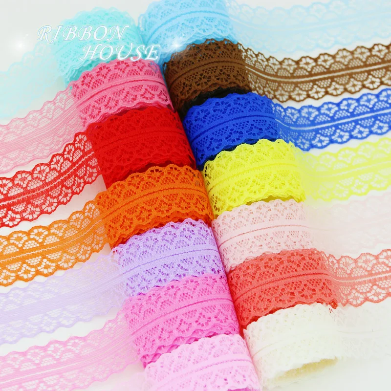 (10 yards/roll) 30mm lace fabric Webbing Decoration Love gift packing Material