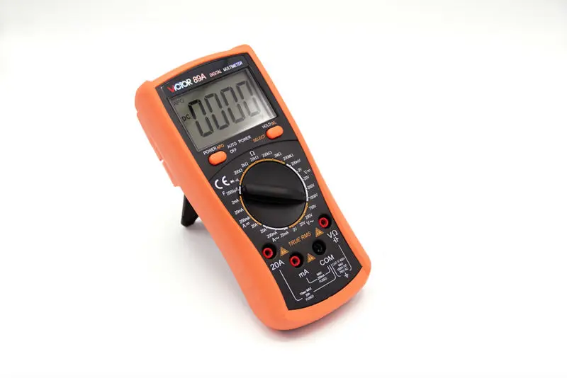 VICTOR VC89A VC89B 3 1/2 Digital Multimeter True RMS Multi-Function Electrician Automatic Burn-Proof High Precision Meter