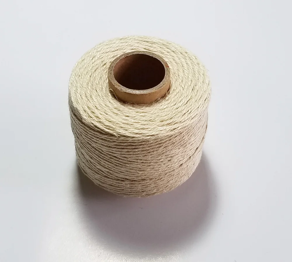 High Tenacity 100m/roll 100% Linen rope 3-Ply yarn Twine thread cord for gift pack party decoration accessory handmade DIY