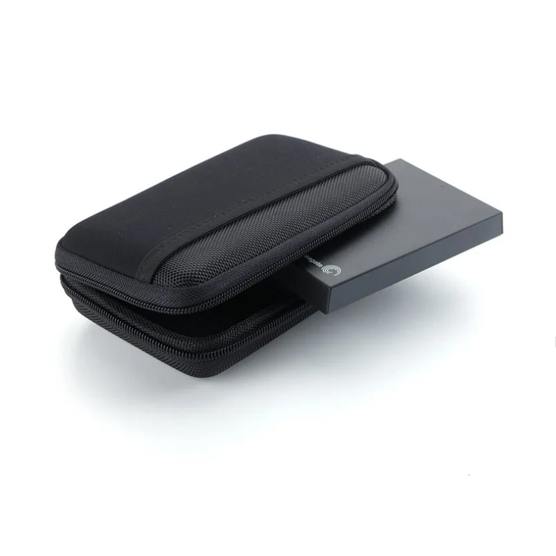 다채로운 휴대용 하드 드라이브 케이스 가방 파우치, 외부 메모리 디스크 박스 및 데이터 코드, 핑크, 레드, 블루, 블랙, 2.5 인치, 신제품