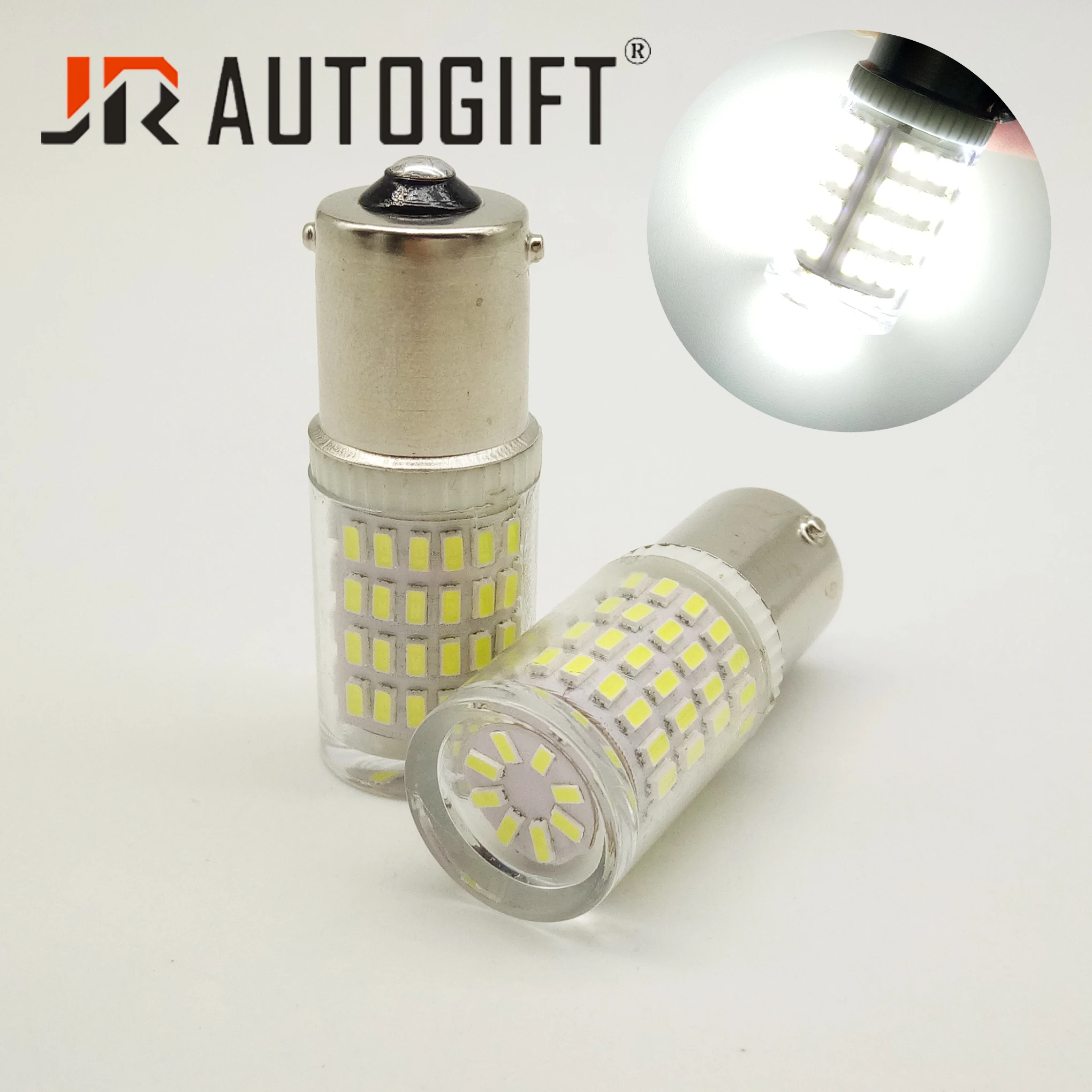 

50x 3014 80smd S25 1156 BA15S P21W LED BAY15D PY21W Автомобильные лампы T20 LED 7440 светодиодные лампы для автомобильного указателя поворота стоп-сигнал автомобильные продукты