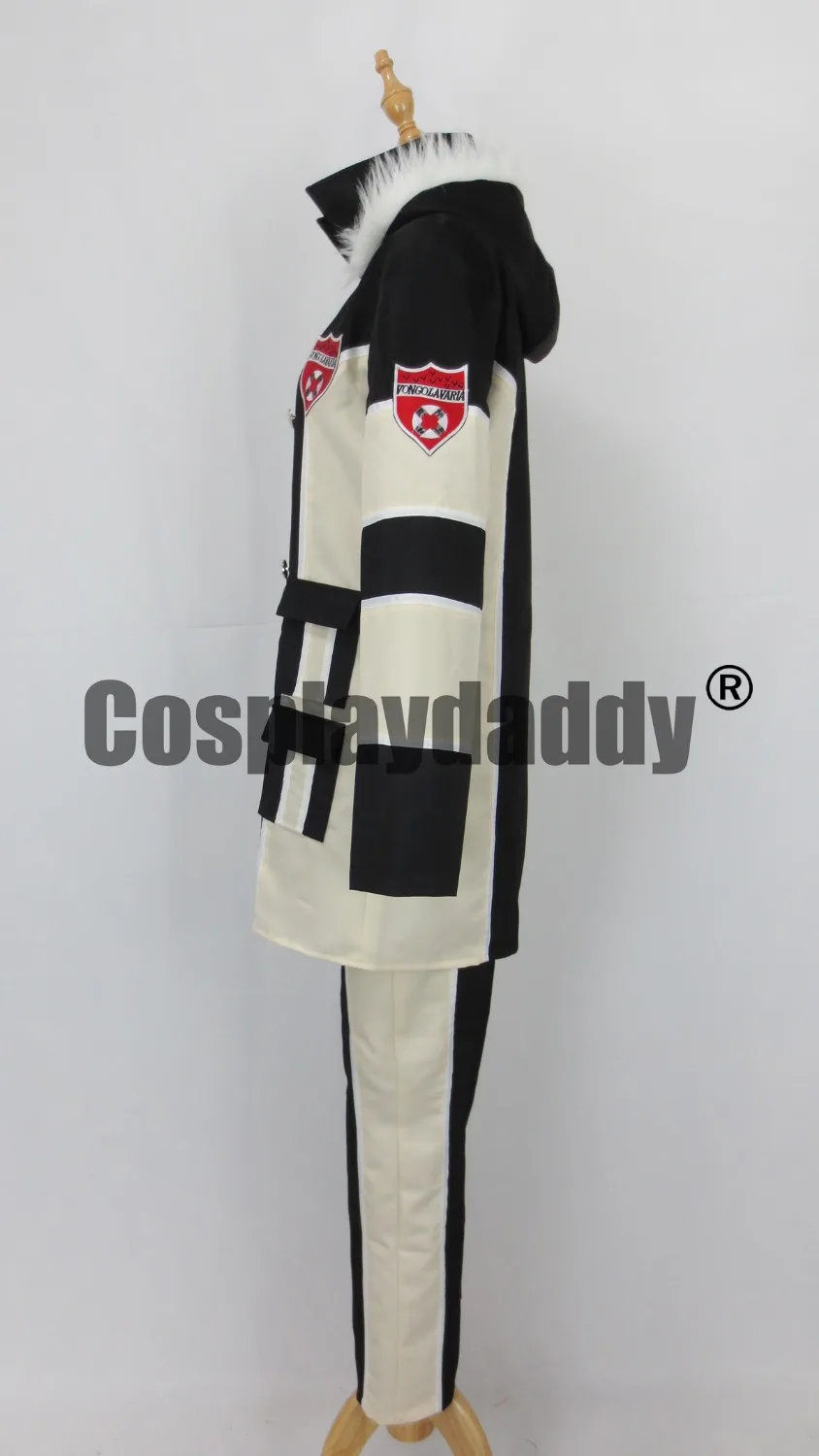 Katekyo Hitman Reborn Flan Fran Ten years later Varia Uniform Outfit Cosplay Costume