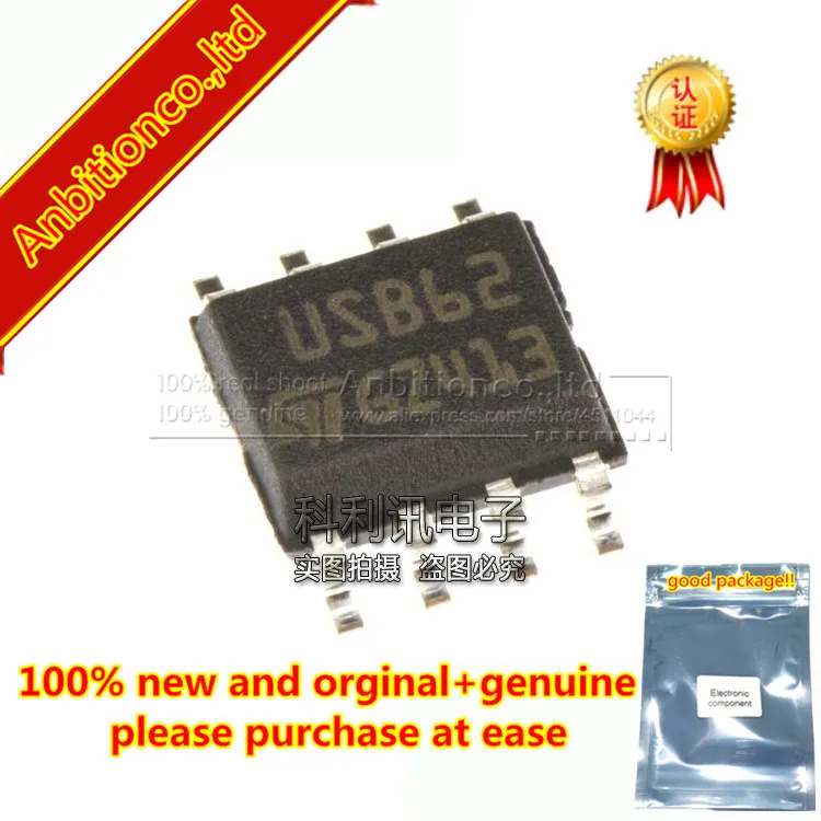

10 шт. 100% новые и оригинальные USB6B1RL шелкография USB62 ЗАЩИТА ДАННЫХ ЛИНЕЙ SOP8 в наличии