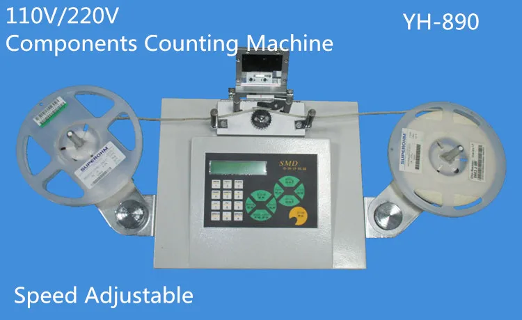 

1PC 110V / 220V Automatic SMD Parts Counter Components Counting Machine YH-890 Desktop Parts Counter Machine