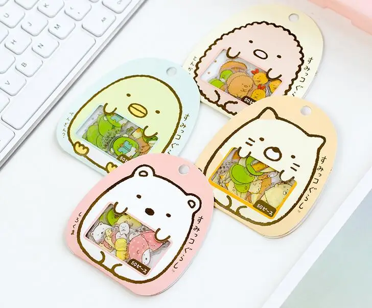 1 Set 50Pcs DIY Hand Painted Hand Drawing Francoise Stamp Theme Sticker Diary Decal Decor