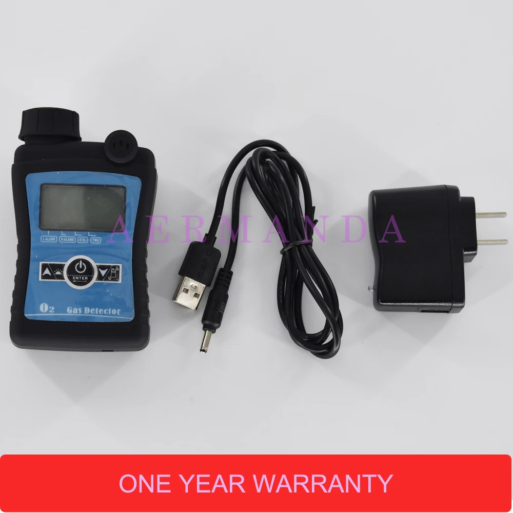 Portable oxygen gas detector analyzer PGas-21-O2 Oxygen Measurement Instrument