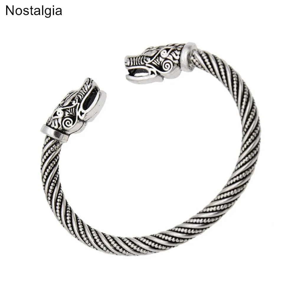 Teen Wolf Viking Bracelet Wristband Vikingo Jewelry Hand Cuff Bracelets Bangles Dropshipping 2019 Brazalete Vikingos