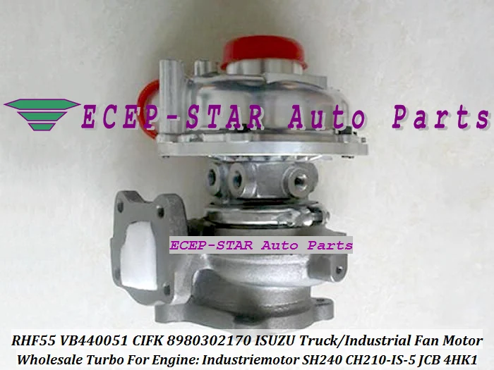 RHF55 VB440051 CIFK 8980302170 Turbo Turbocharger For ISUZU Truck Industrial Motor Industriemotor SH240 CH210-IS-5 For JCB 4HK1