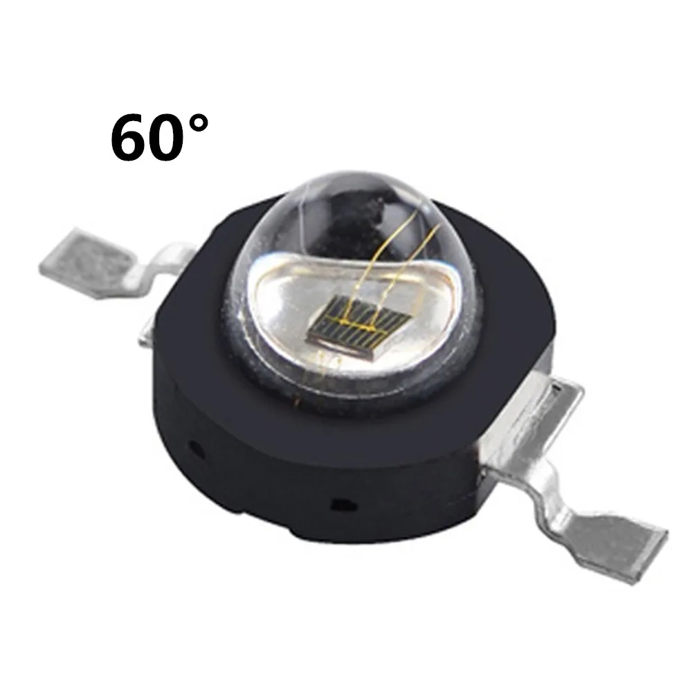 20PCS 3W Infrared IR 850nm 940nm High Power LEDs Emitter CCTV Camera IR Diode for Security Black LEDs 850 nm 940 nm 3W 700mA