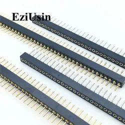 1.778mm Pitch 1.778 Single Row Male Female Round Pin Header 1*40P Breakaway PCB Board colour Connector Strip Pinheader 1x40