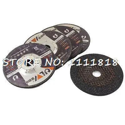 Discos de lijado abrasivos de 5 piezas, 1 ", 100mm de diámetro, 16mm de ID, 2,5/3/4/6mm de espesor