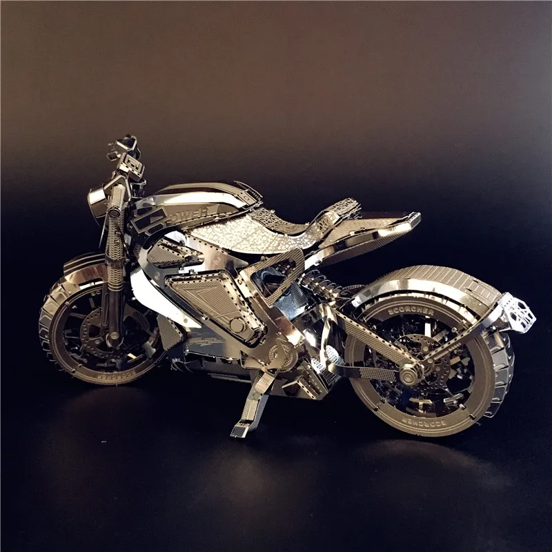 MMZ MODEL NANYUAN 3D Metal puzzle Vengeance Motorcycle Collection Puzzle 1:16 l DIY 3D Laser Cut Model Toys for Adult