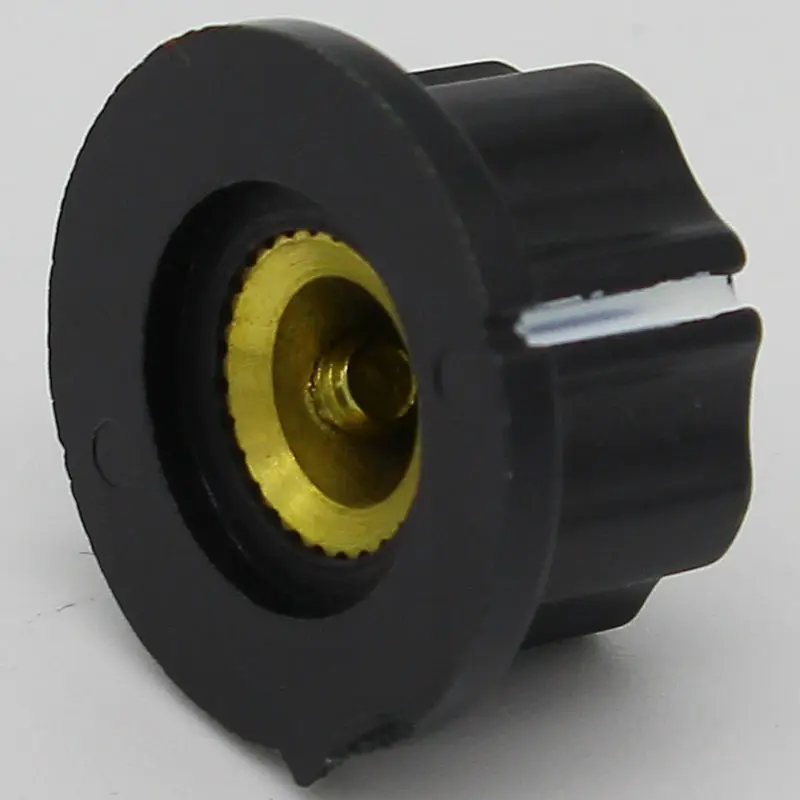 10pcs Bakelite knob Rotary Pot Switch Skirt knob, A01 D 20mm H 12mm Hole Diameter 6mm