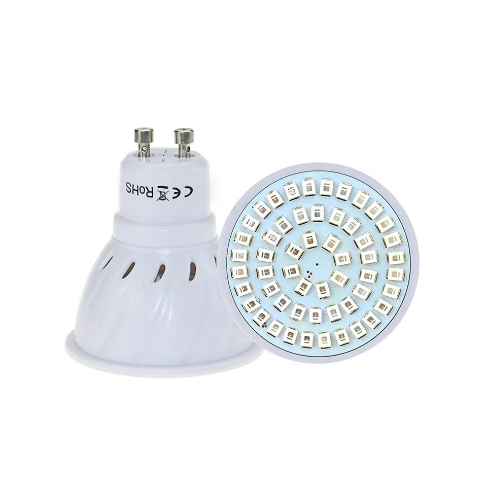 Luz LED de espectro completo para cultivo de plantas de interior, lámpara Phyto de 36, 54, 72Led, E27, GU10, MR16, 220V, E27, más nueva