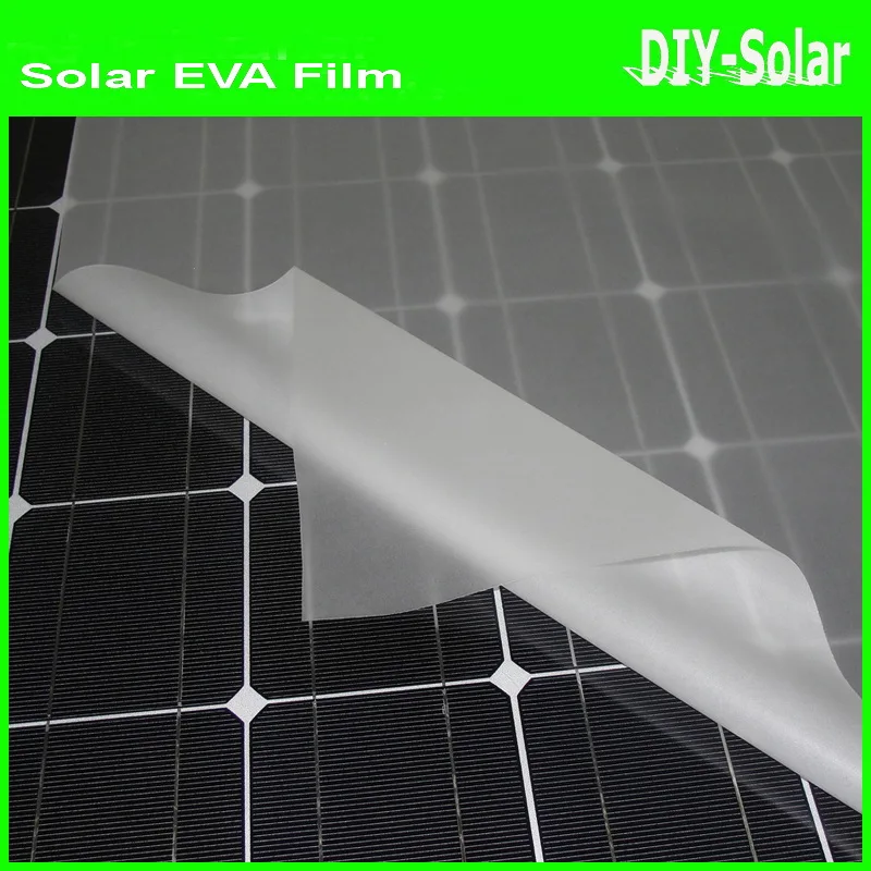 

8m x width 680mm Solar EVA Film for solar cell encapsulation DIY solar cells panel lamination eva film