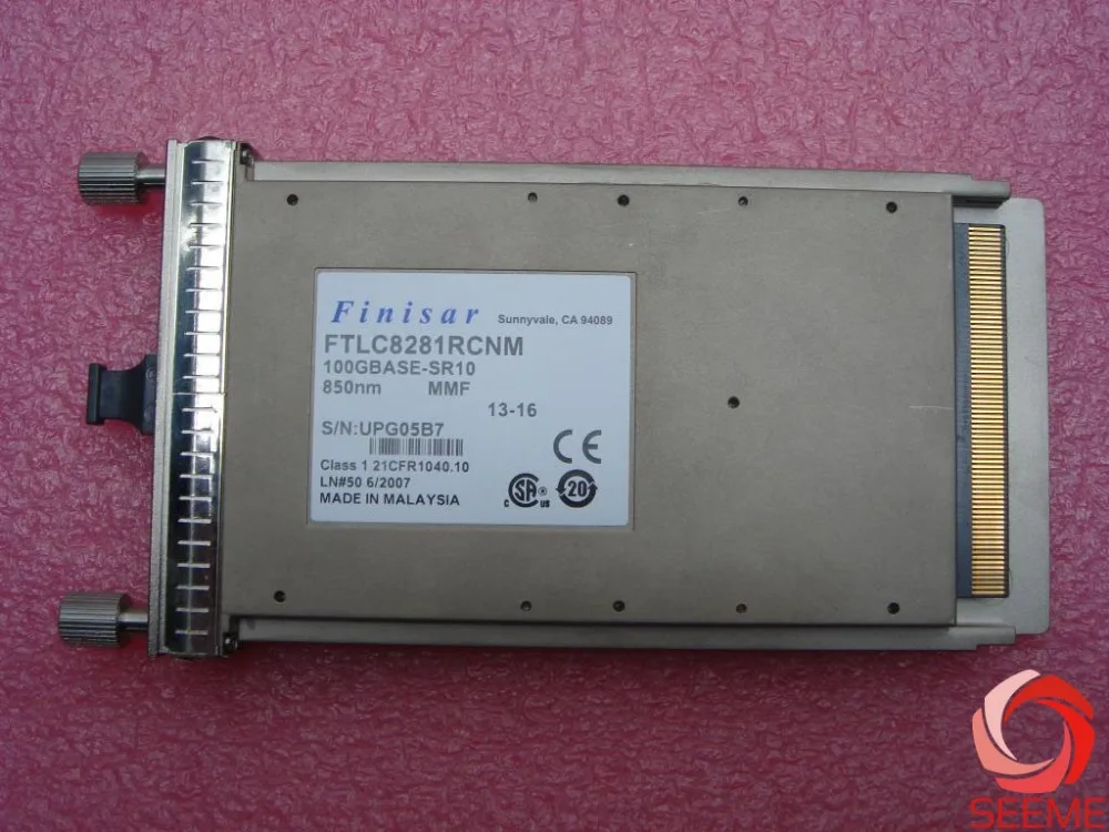 Finisar FTLC8281RCNM, 100GBASE-SR10 850NM-0.1KM