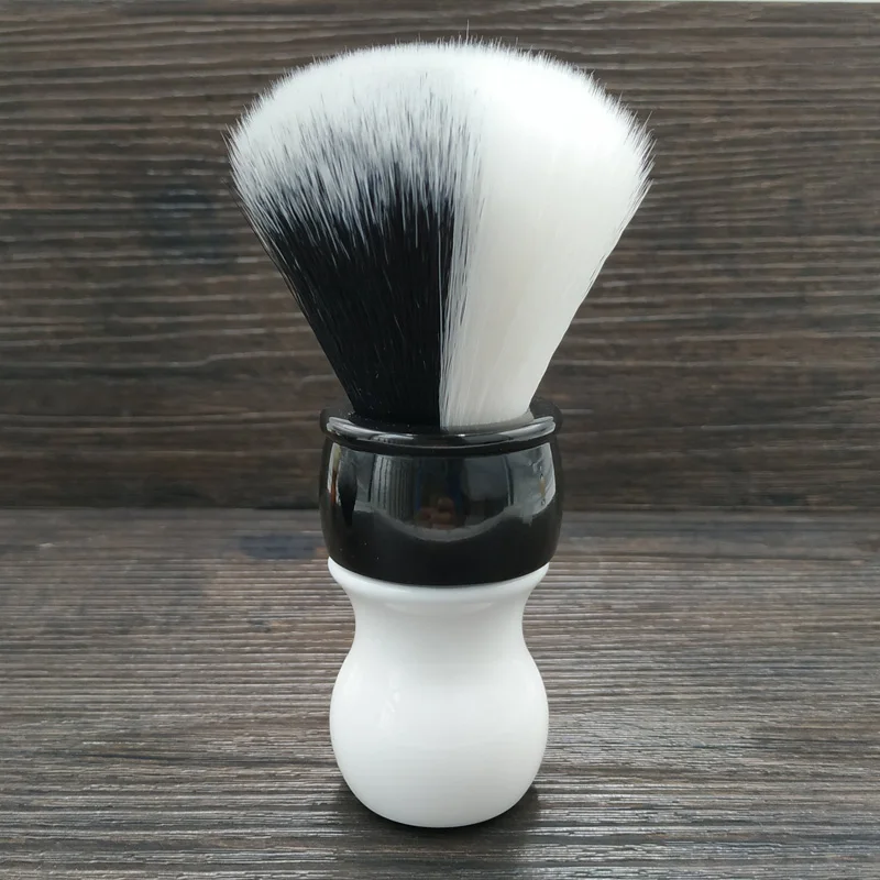 Dscosmetic 26mm new YIN/YANG soft and good backbone synthetic hair shaving brush for man shaving