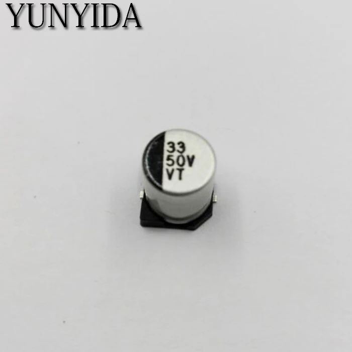 20pcs  50V 33UF  6.3*7.7mm SMD Aluminum  Electrolytic Capacitor