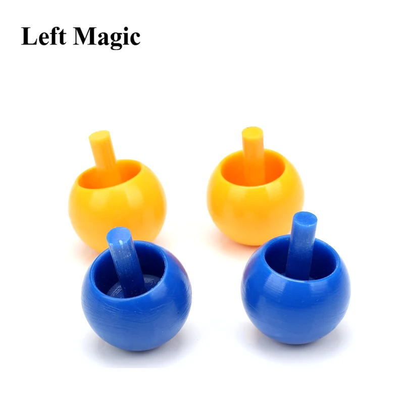 1PCS Magic Inverted And Normal Rotated Novelty Gyro Flip Tops Plastic Spinning Toy Gag Funny Gadget Kids Toy Gift Educational