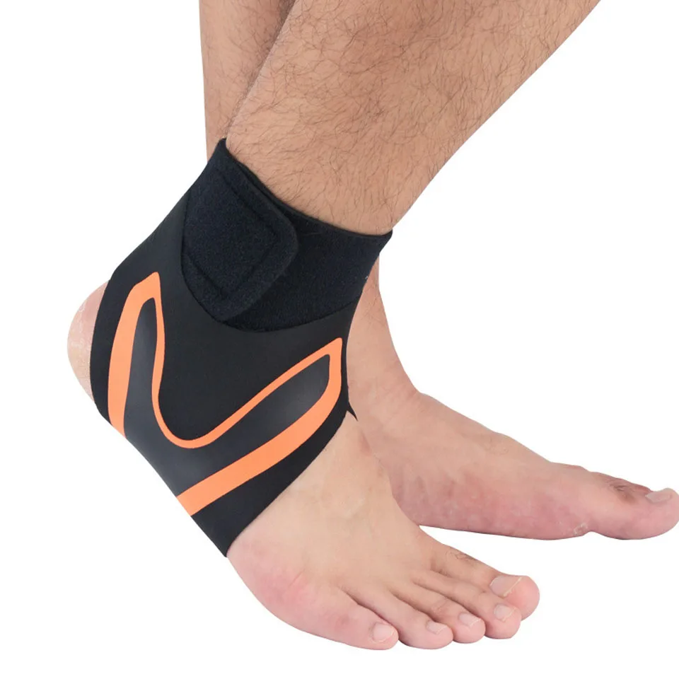 Loogdeel 1PCS Right Left Foot Ankle Protector Sports Ankle Support Elastic Ankle Brace Guard Foot Support Sports Gear