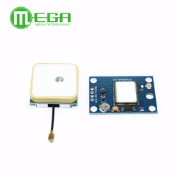 GY-NEO6MV2 New GPS Module NEO-6M NEO6MV2 With Flight Control EEPROM MWC APM2.5 Large Antenna for arduino