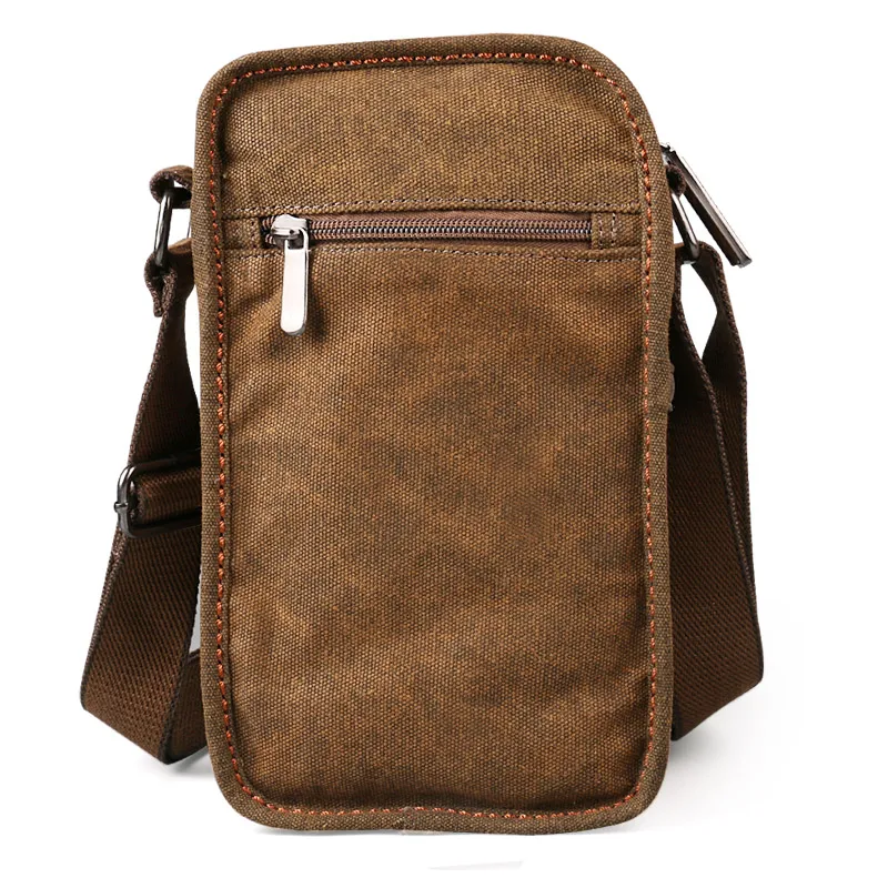 NEW  Sale! 2017 Canvas Versatile Casual Shoulder Messenger Bags For Men Retro Travel Bag