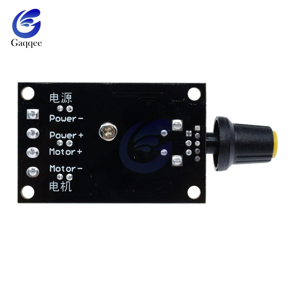 PWM 6V-28V 3A DC Motor Speed Controller Regulator Adjustable Variable Speed Control Switch Fan DC Motor Governor 80W 12V 24V