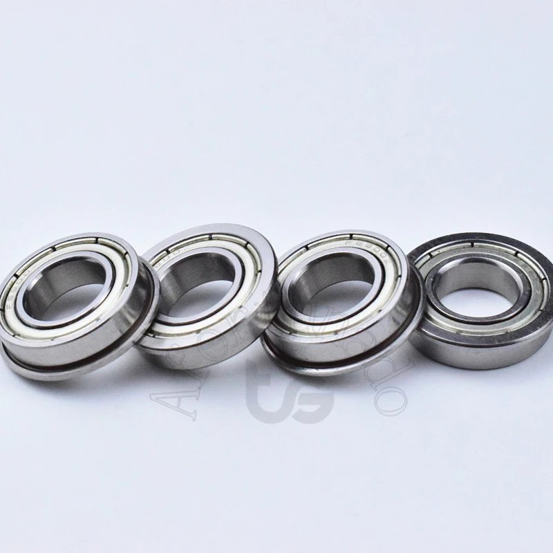 F6800ZZ 10*19&21*5(mm) 10pieces  Flange bearings 6800 F6800Z F6800ZZ chrome steel deep groove bearing