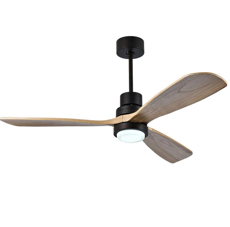 

Vintage wooden Ceiling Fan With Light and Remote 42/52 inch creative ceiling fan 3 Kinds of Speed 110V /220V