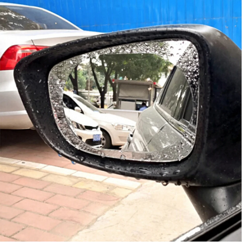 2Pcs Car rearview mirror waterproof and anti-fog film For Volvo S40 S60 S70 S80 S90 V40 V50 V60 V90 XC60 XC70 AUTO Accessories