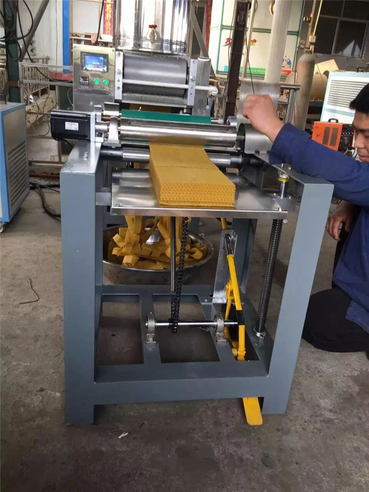 자동 밀랍 기초 기계/밀랍 기초 롤러/밀랍 기초 시트 기계